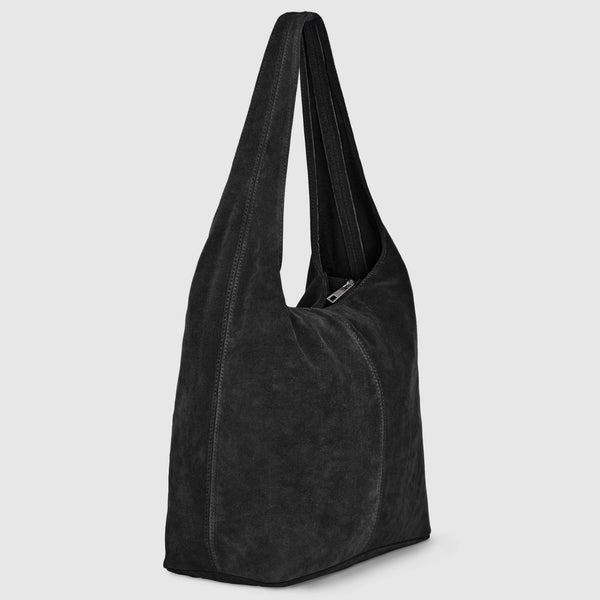Suede Leather Hobo Bag alternate view