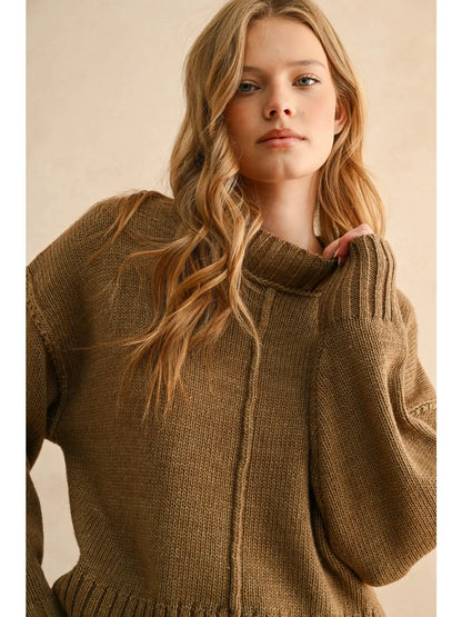 Soft Cream Cozy Knit Sweater