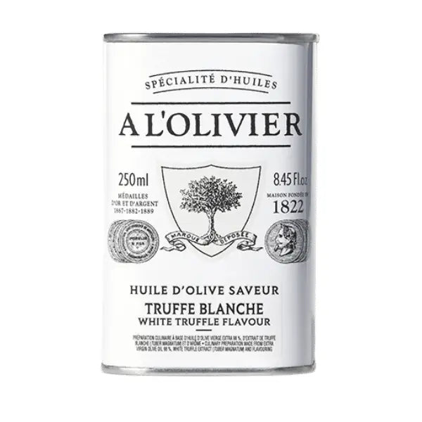A L'olivier White Truffle Flavored Olive Oil 8.4oz