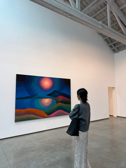 SILVER Glitter long skirts