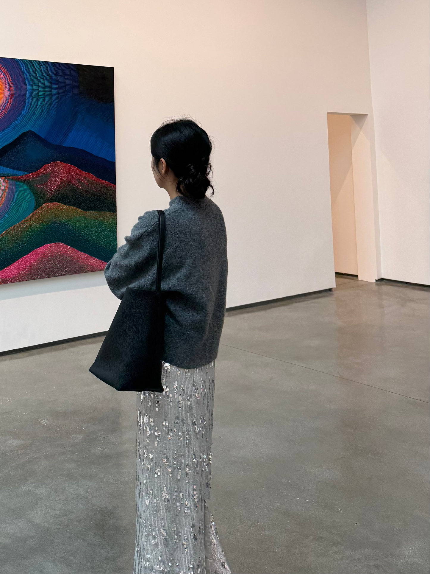 winter sweater (grey/ivory)