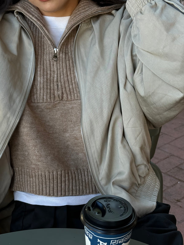 Effortless Layering Knit Vest