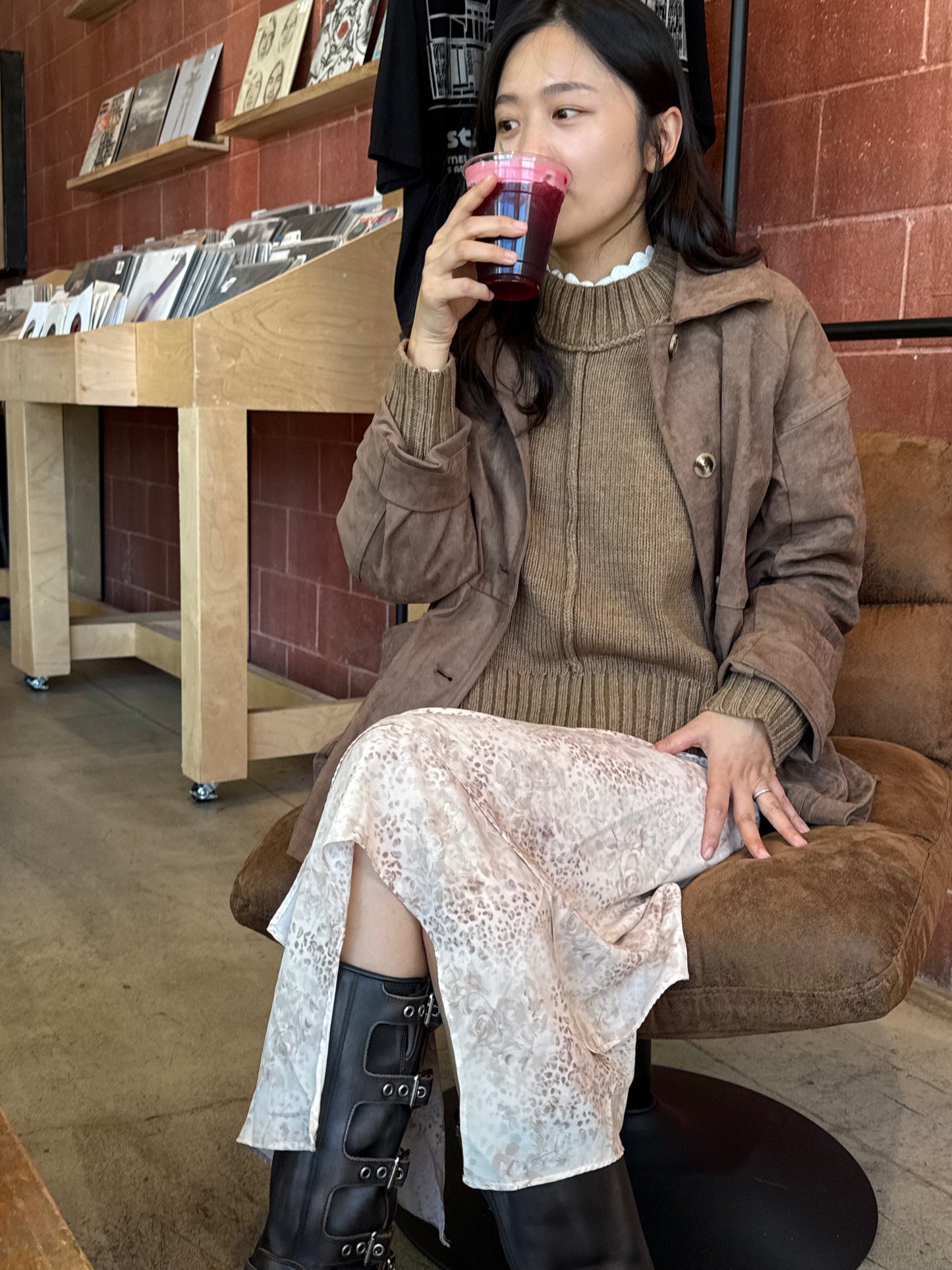 Daily Slim A-Line Skirt