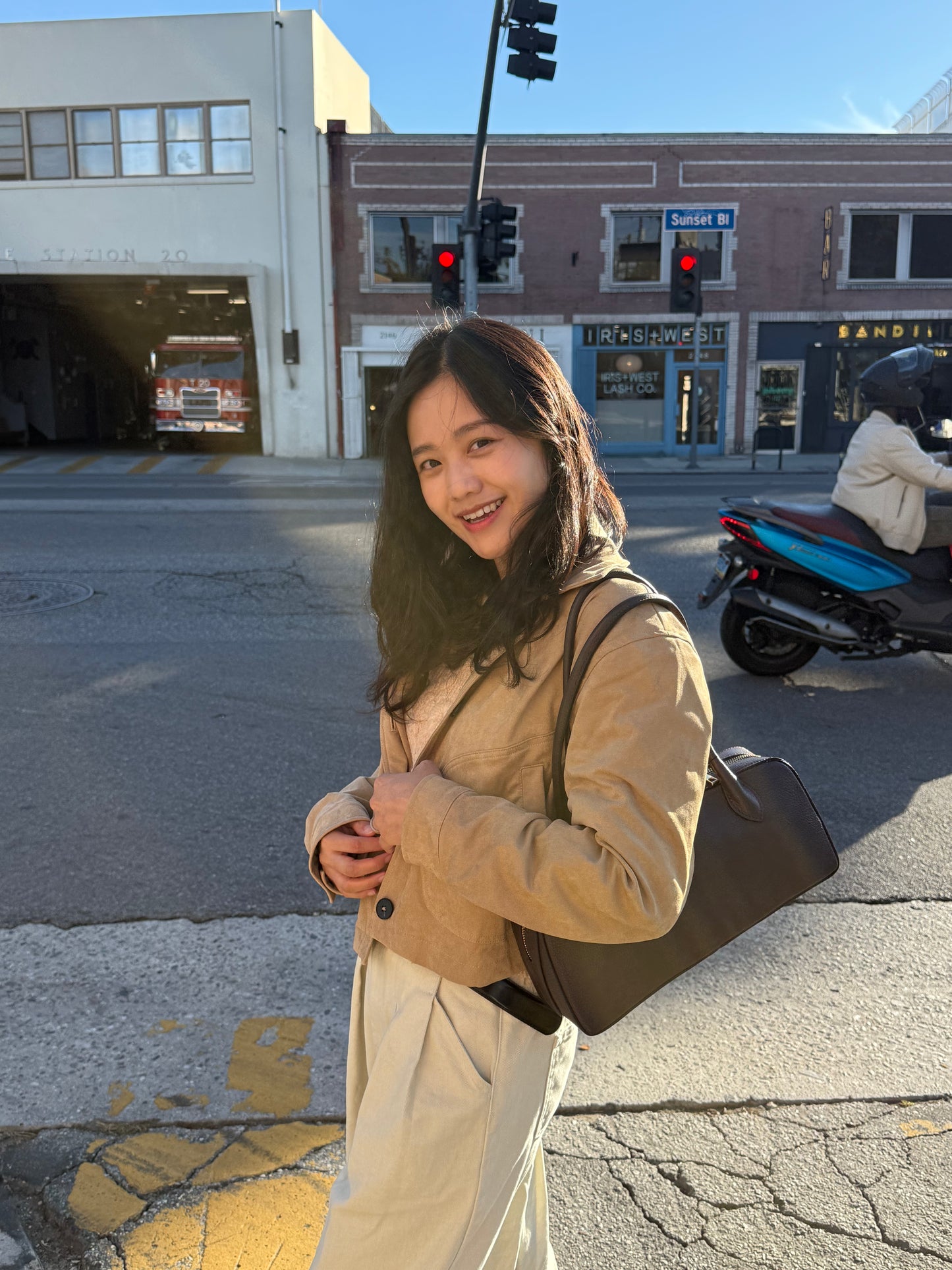 ☀️ Soft Suede Cropped jacket