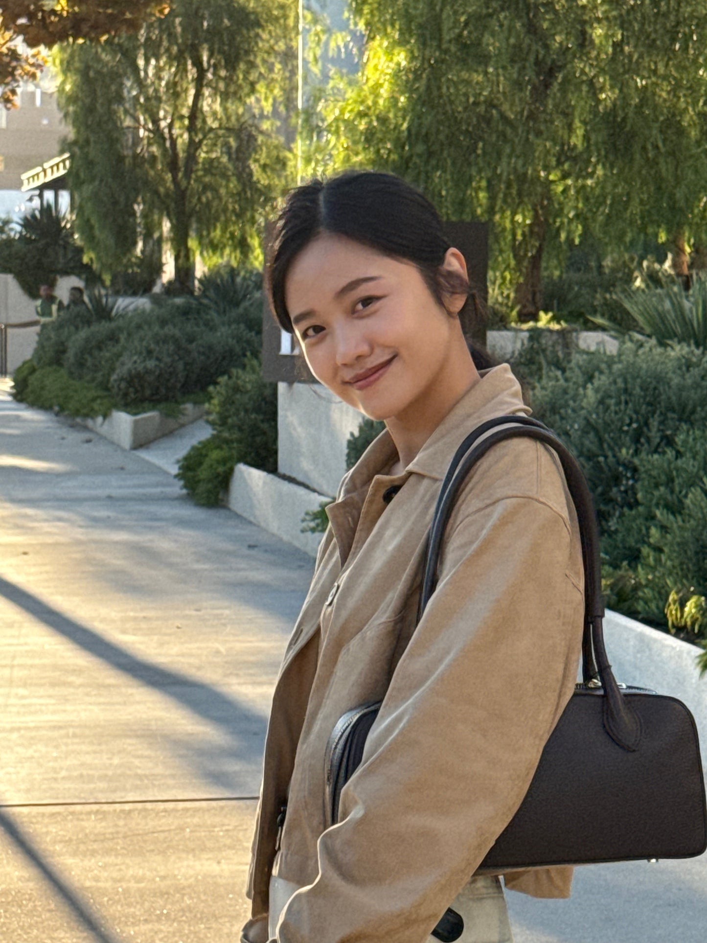 ☀️ Soft Suede Cropped jacket