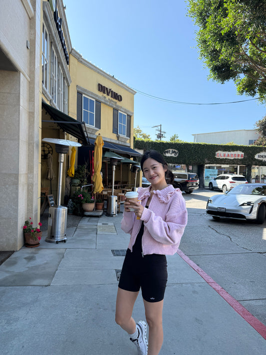 Rose Mellow Knit Cardigan