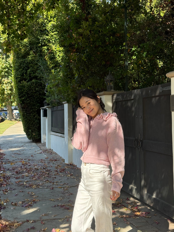 Rose Mellow Knit Cardigan alternate view