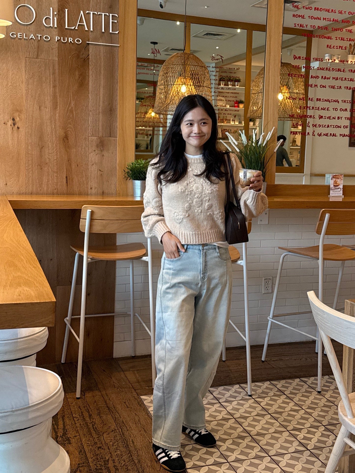 Fluffy Bloom Knit Sweater