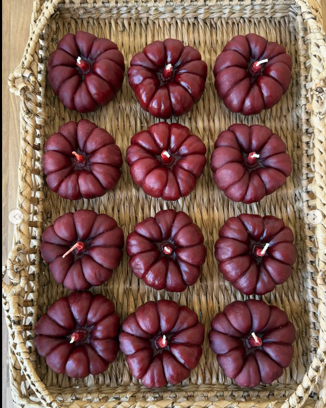 Pumpkin Beeswax Candle