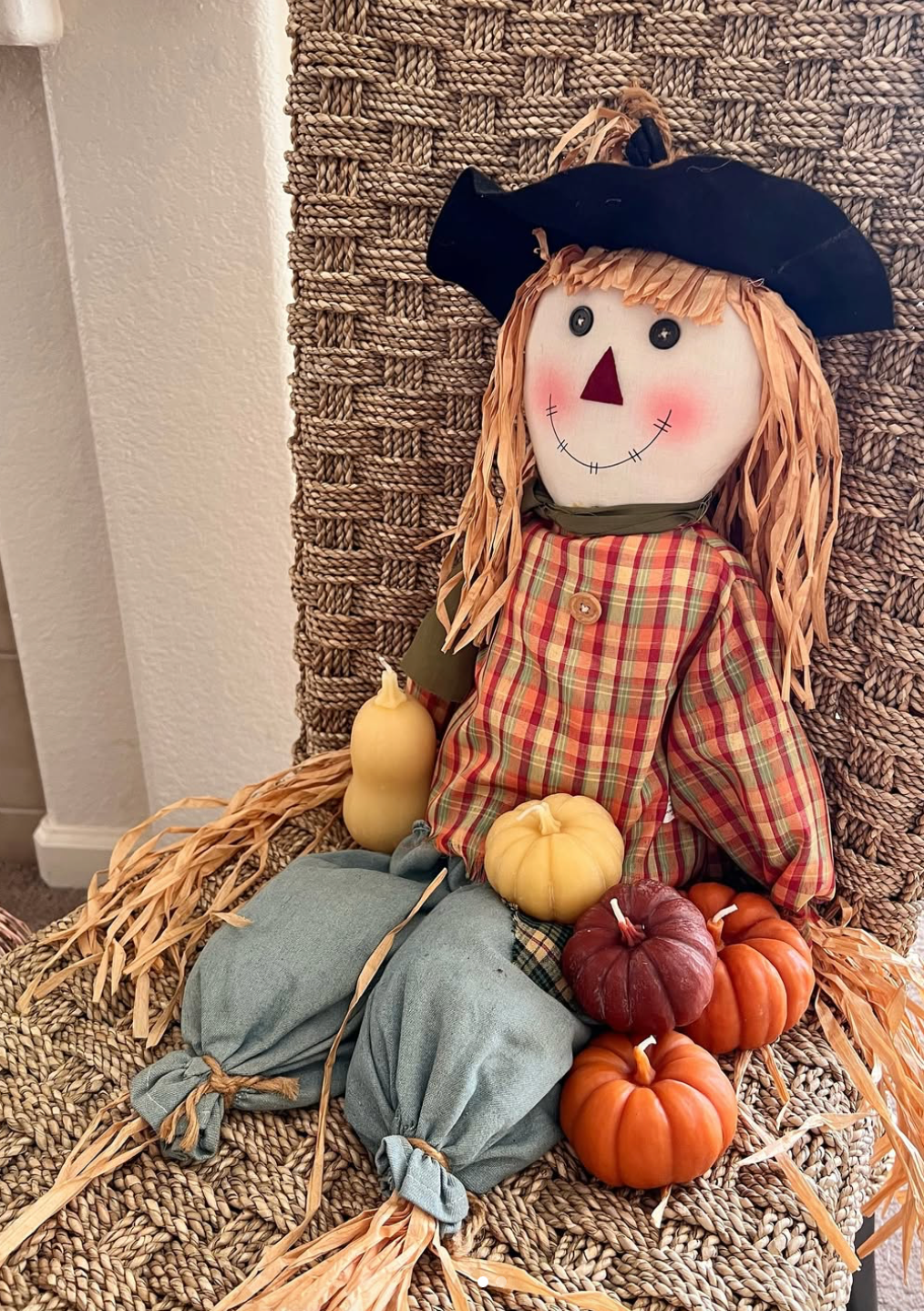 Pumpkin Beeswax Candle