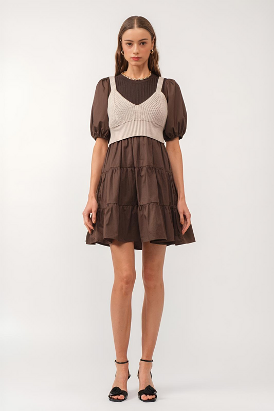 Bella midi dress [olive]